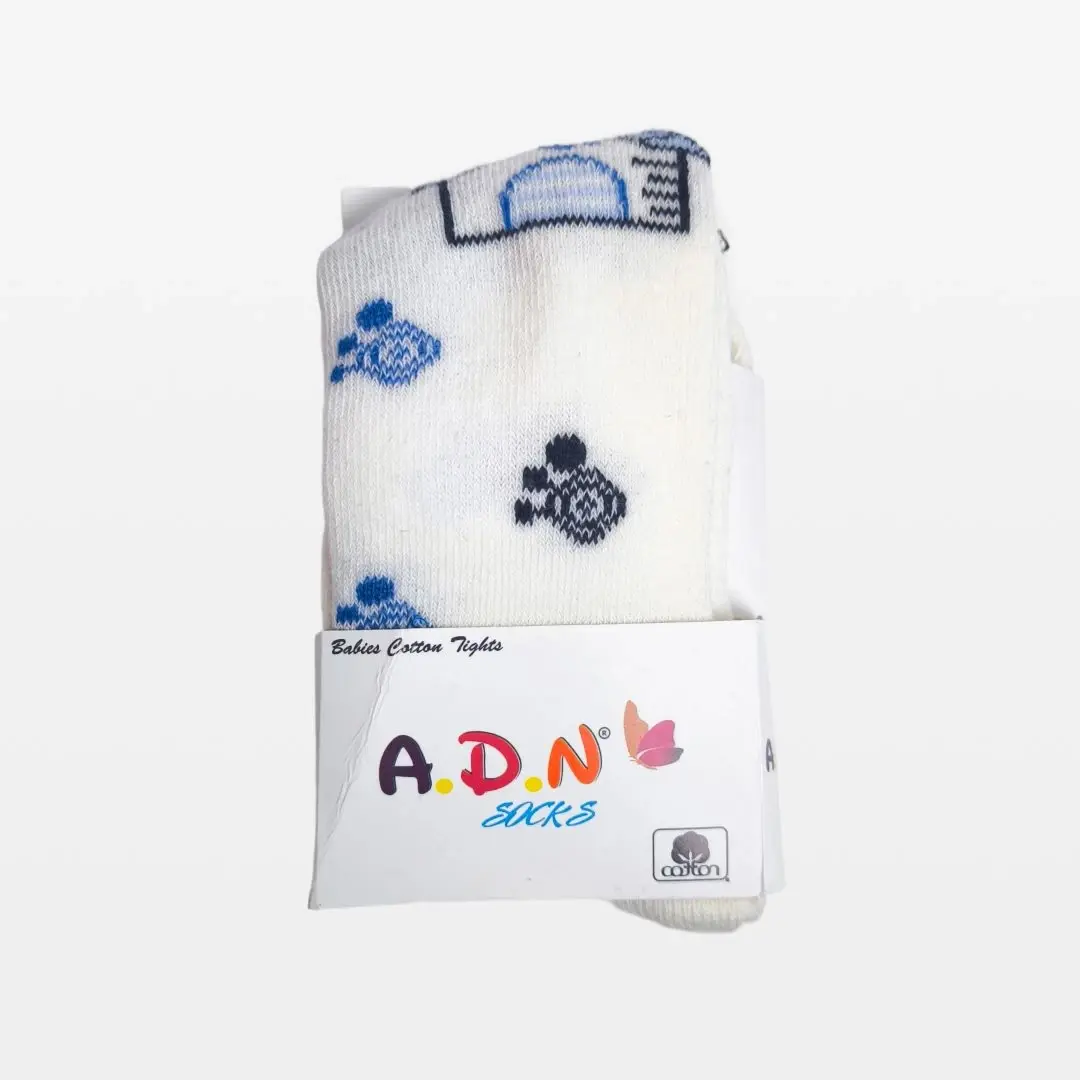 Колготки A.D.N Socks домик Молочный