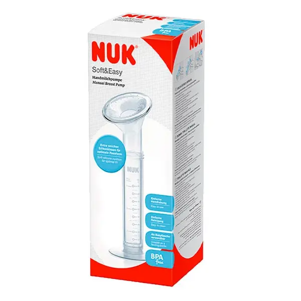 Молокоотсос NUK Soft & Easy ручной 90мл.