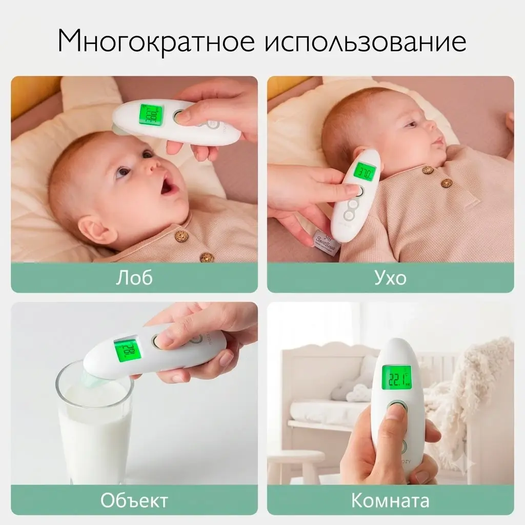 Безконтактный термометр Momcozy Non-Contact TH001