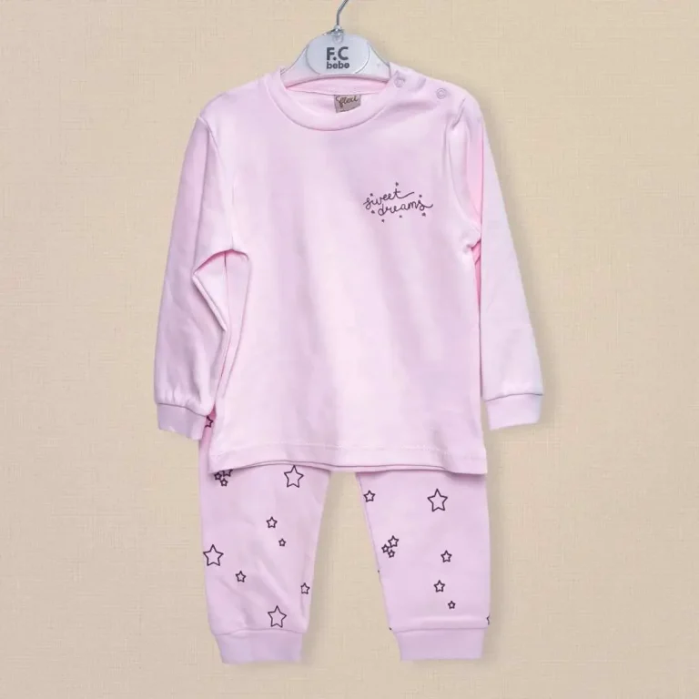 Пижама Flexi Sweet dreams Звезды Розовый