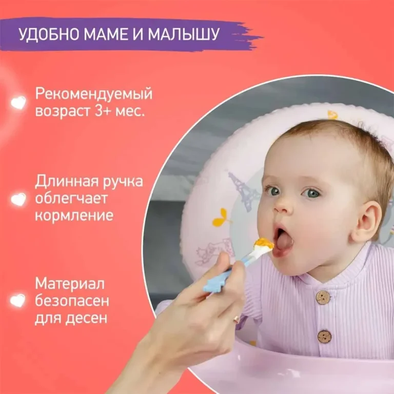 Набор ложек ROXY-KIDS BUNNY COOK Голубой 3 шт