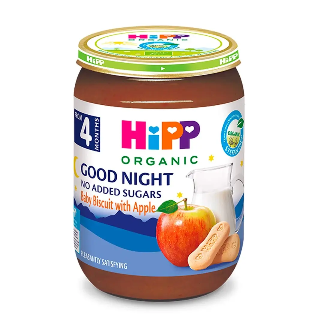 Каша Hipp молочная печенье с яблоком 190 гр с 4+ мес