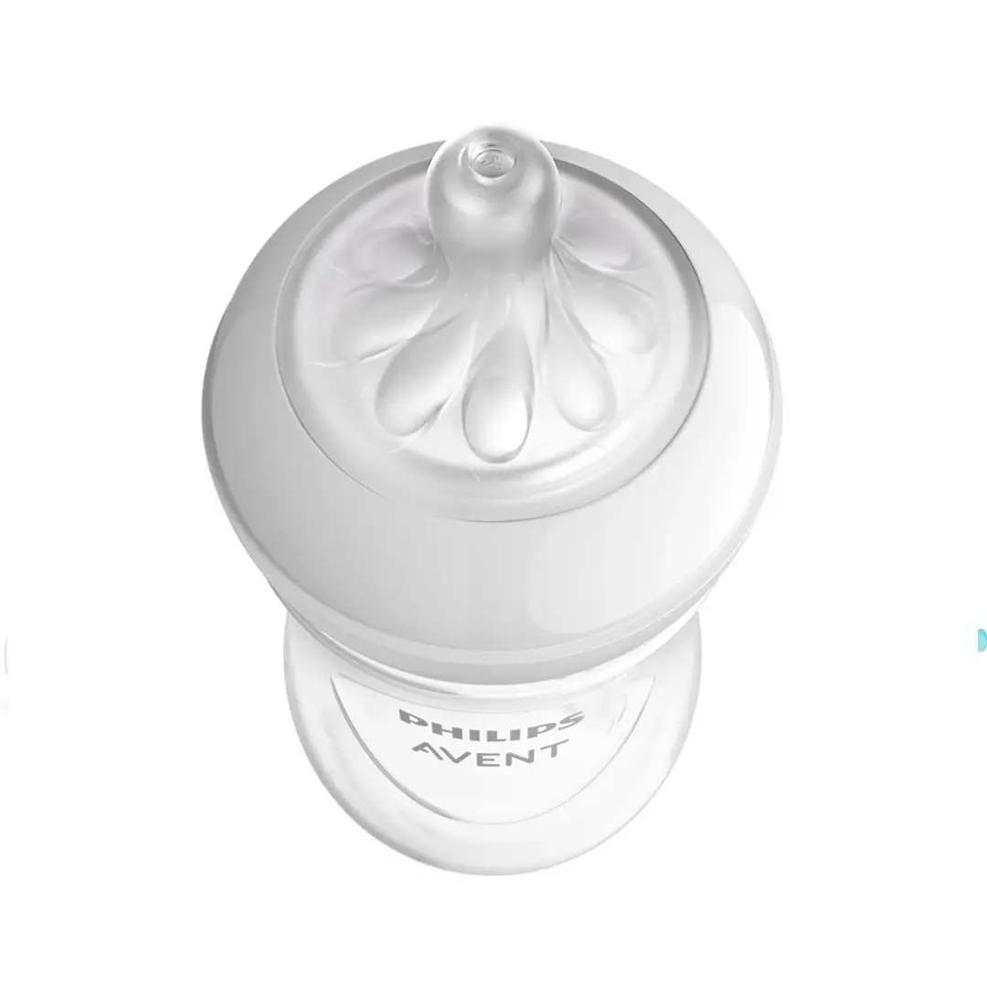Набор пластиковых бутылочек Philips Avent Natural Response 0+ мес. (+щётка и пустышка) SCD838/12