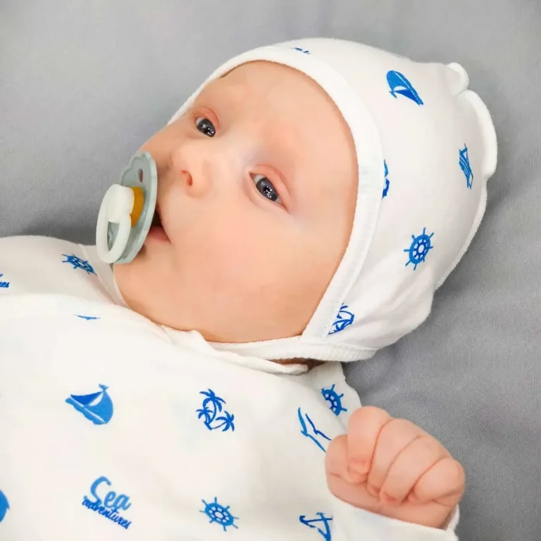Комплект 3ка babycare Море распашонка + ползунки + чепчик