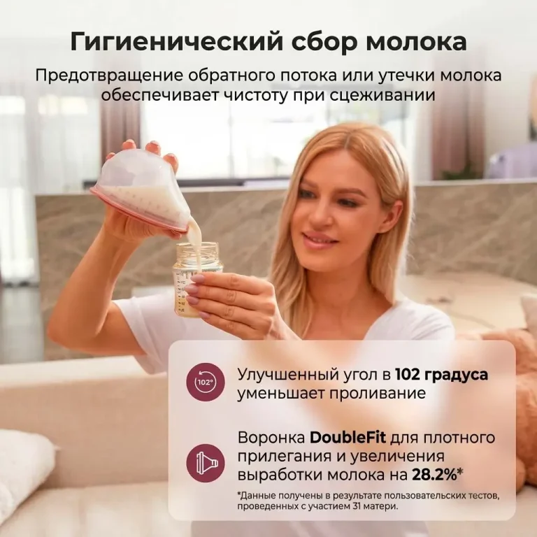 Электрический молокоотсос Momcozy V1 Pro Double