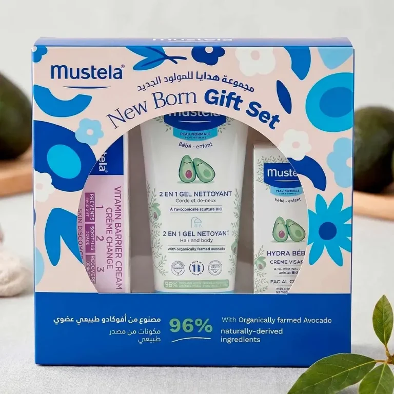 Подарочный набор Mustela для новорождёного 3 в 1