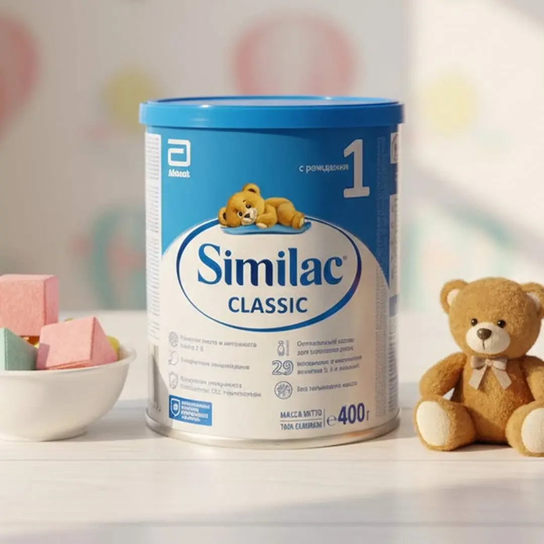Смесь Similac Classic 1 0-6 мес 400 гр