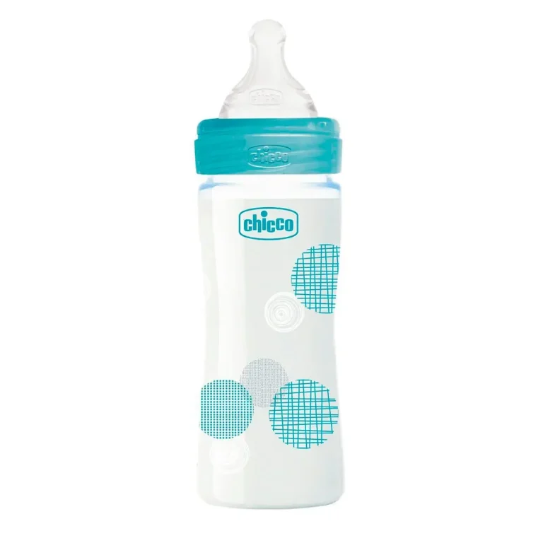 Бутылочка Chicco Well-Being 240 мл 0+ мес круги