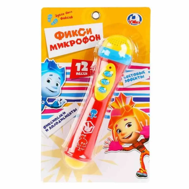 Микрофон Умка ФИКСИКИ 12 песен