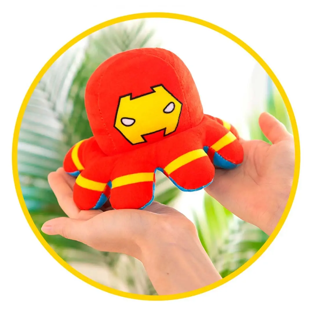 Мягкая Игрушка Осьминог перевертыш Капитан Америка Халк