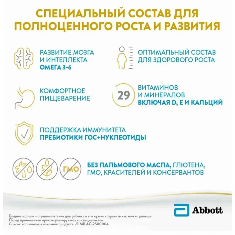 Смесь Similac Classic 1 0-6 мес 400 гр