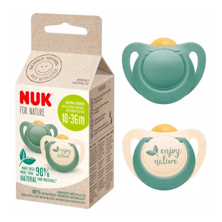 Пустышка NUK For Nature 18-36 мес 2 шт enjoy nature