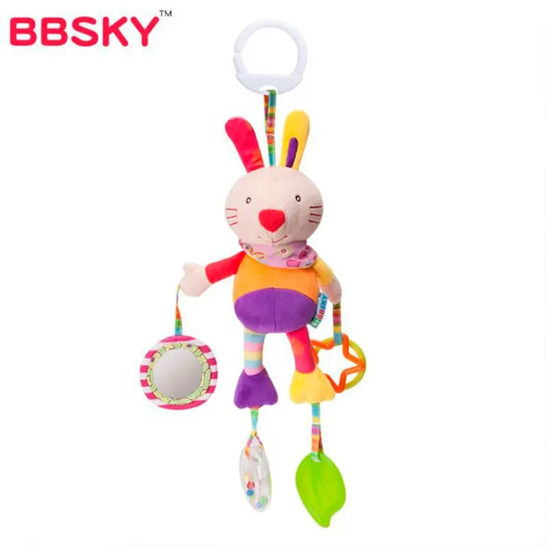 Мягкая погремушка подвеска BB Sky Кролик