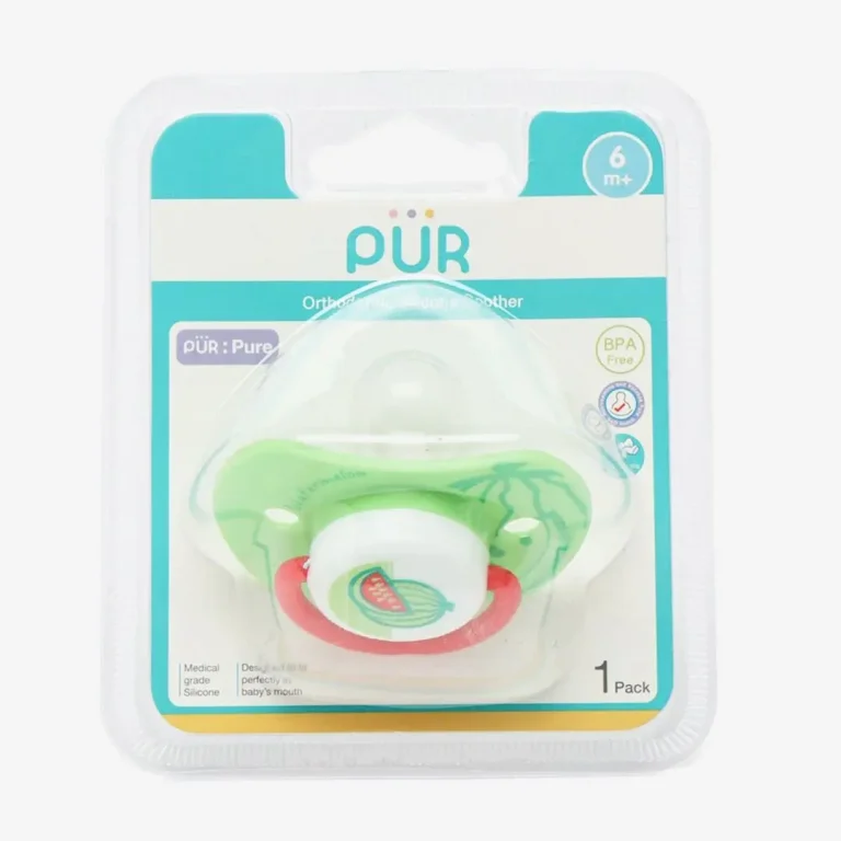 Силиконовая пустышка Pur Mister Baby PP SE2 6+ мес