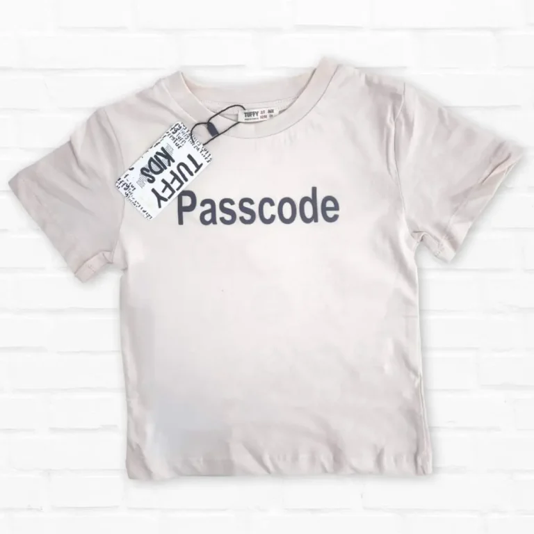Футболка Tuffy Passcode Молочный