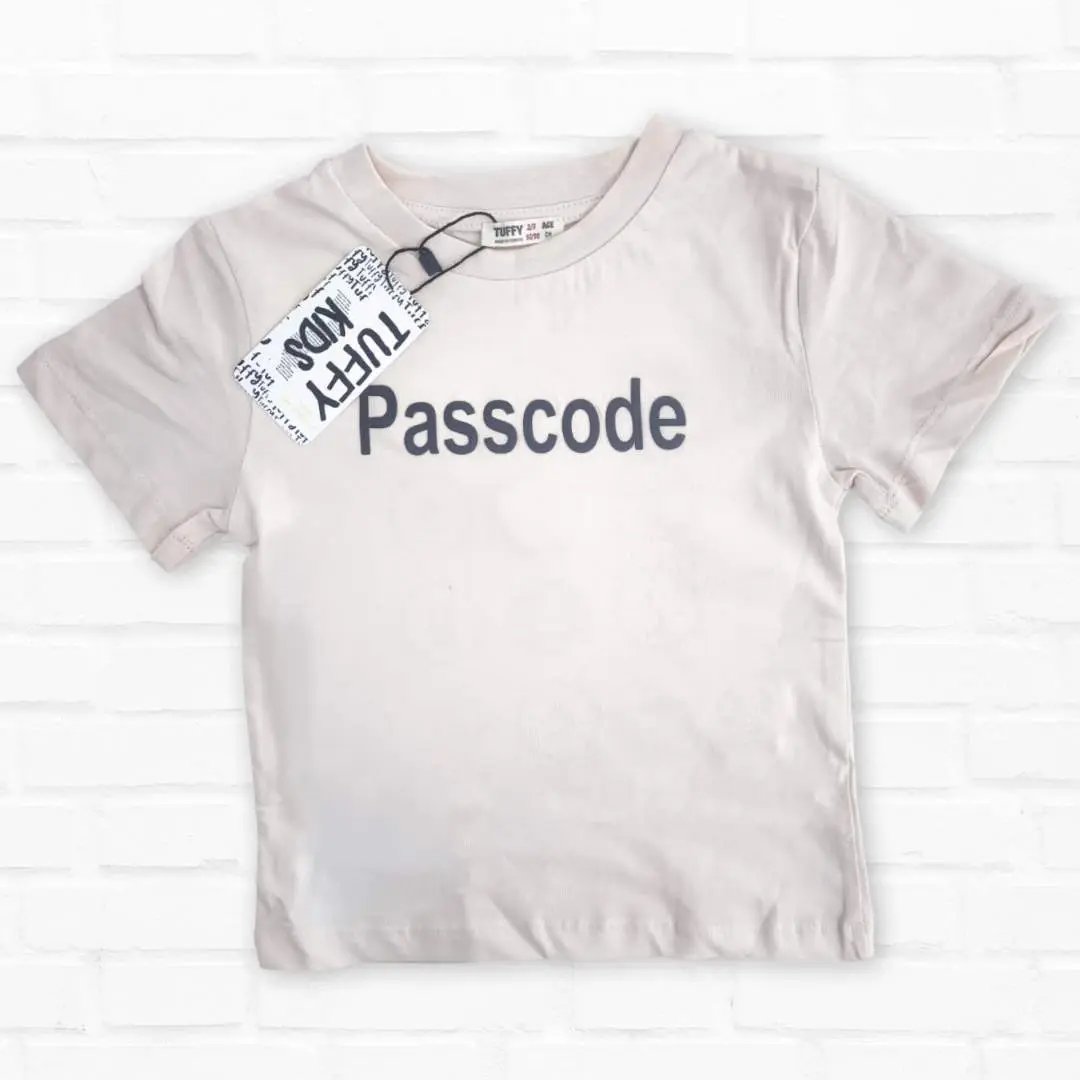 Футболка Tuffy Passcode Молочный