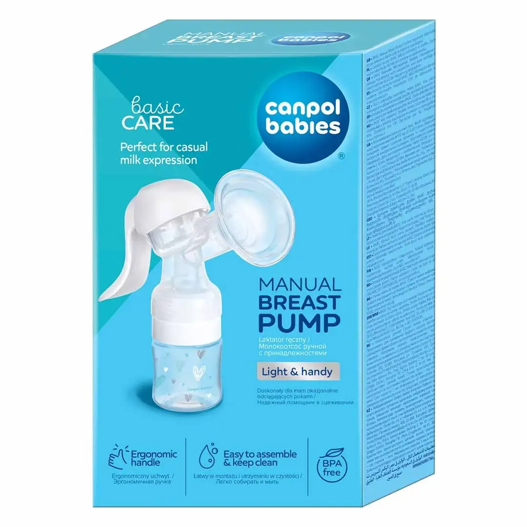 Молокоотсос Canpol Babies Basic Light ручной