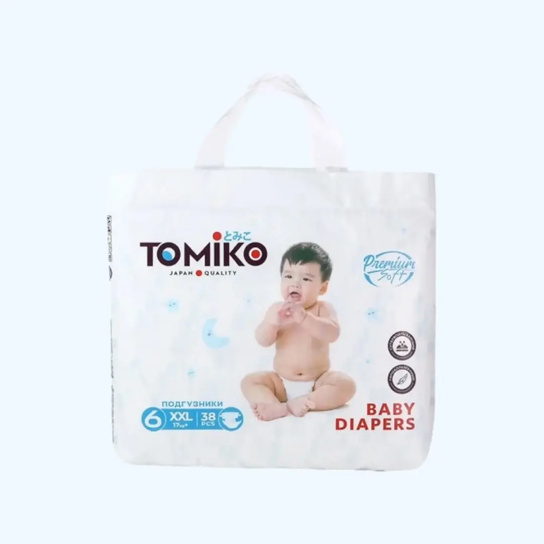 Подгузники Tomiko Premium 6 XXL (17+ кг) 38 шт