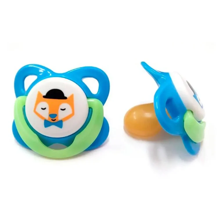 Пустышка Tommee Tippee 2 glow in the dark soothers 6-12мес. лиса 2 шт.