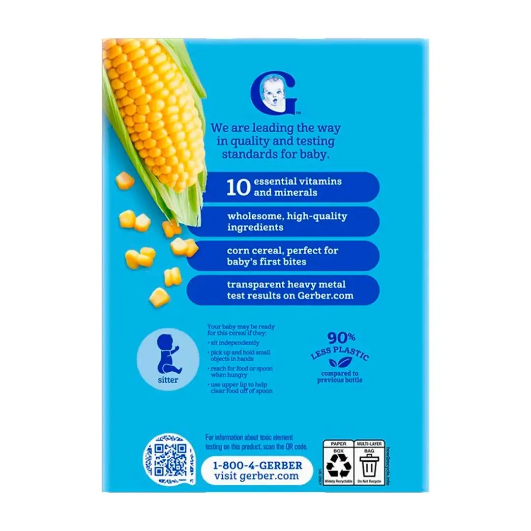 Каша Gerber Кукурузная с 6+ мес 227 гр