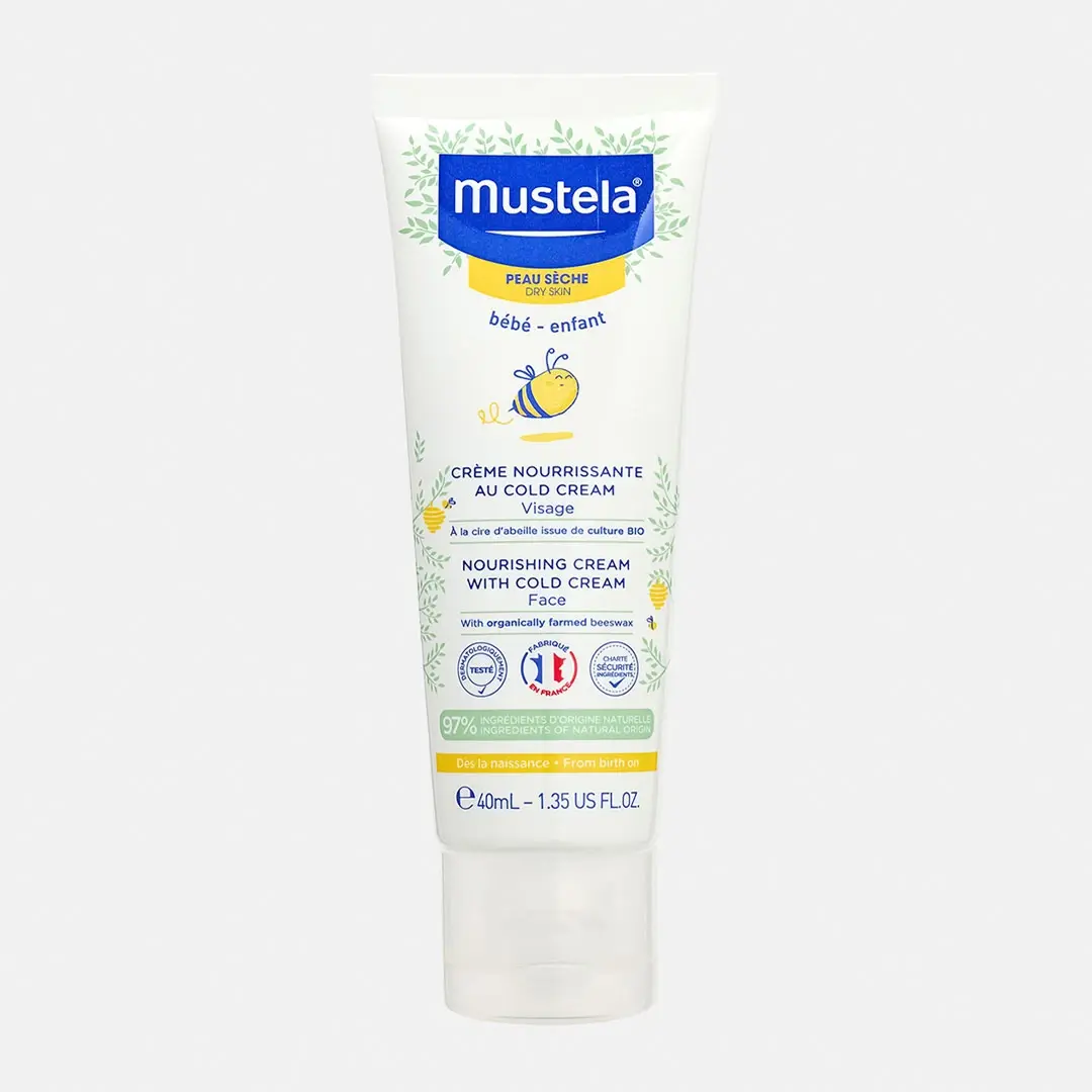 Питательный крем Mustela для лица с кольд-кремом 40 мл