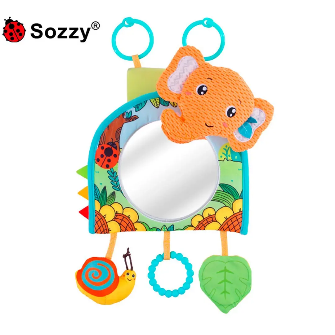 Развивающая Игрушка подвеска Sozzy с зеркалом Слон