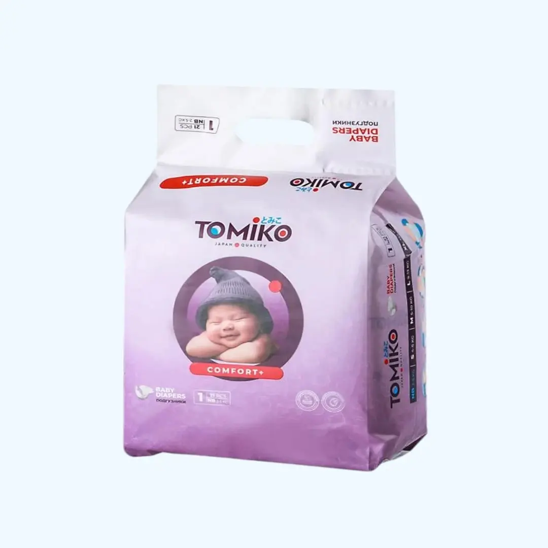 Подгузники Tomiko Comfort+ 1 NB (2-5 кг) 21 шт