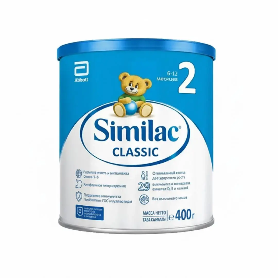 Смесь Similac Classic 2 6-12 мес 400 гр
