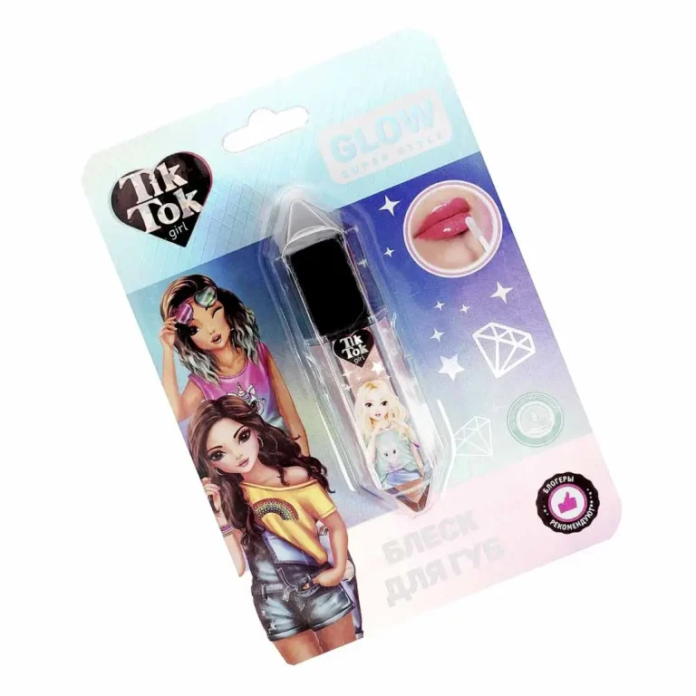 Блеск для губ Tik Tok Girl с блестками Glow