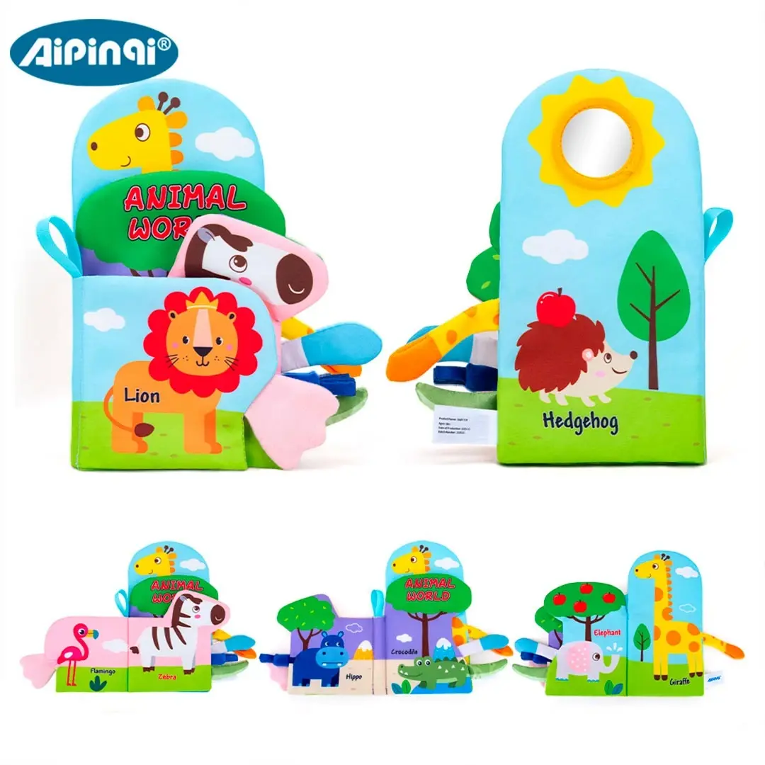 Книжка-шуршалка Animal world