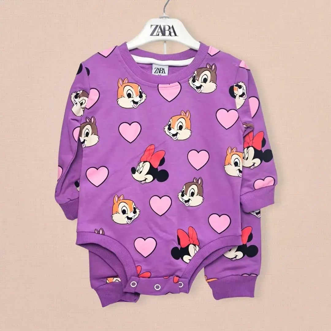 Комплект 2ка ZARA Disney боди + штаны Сиреневый