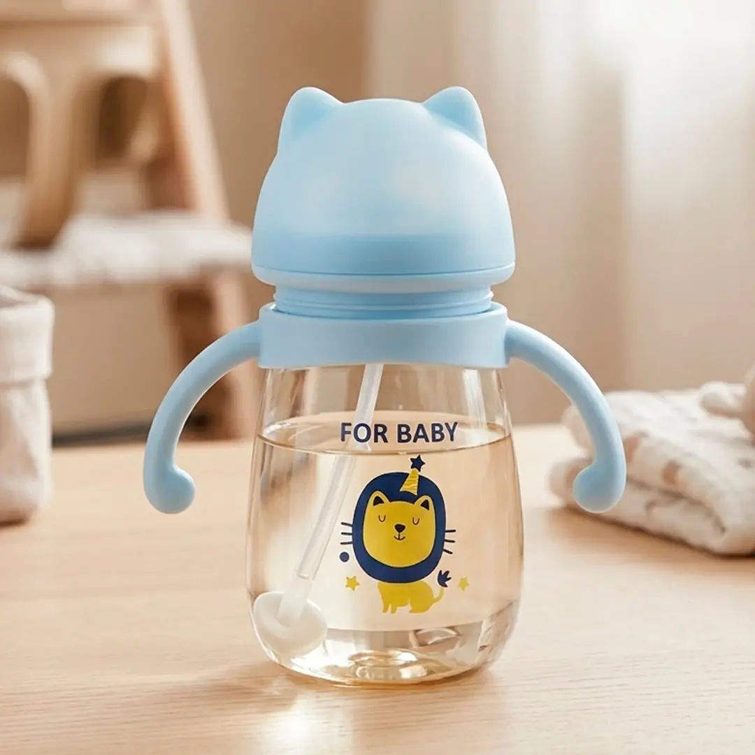 Поильник For Baby Лев Голубой 300 мл