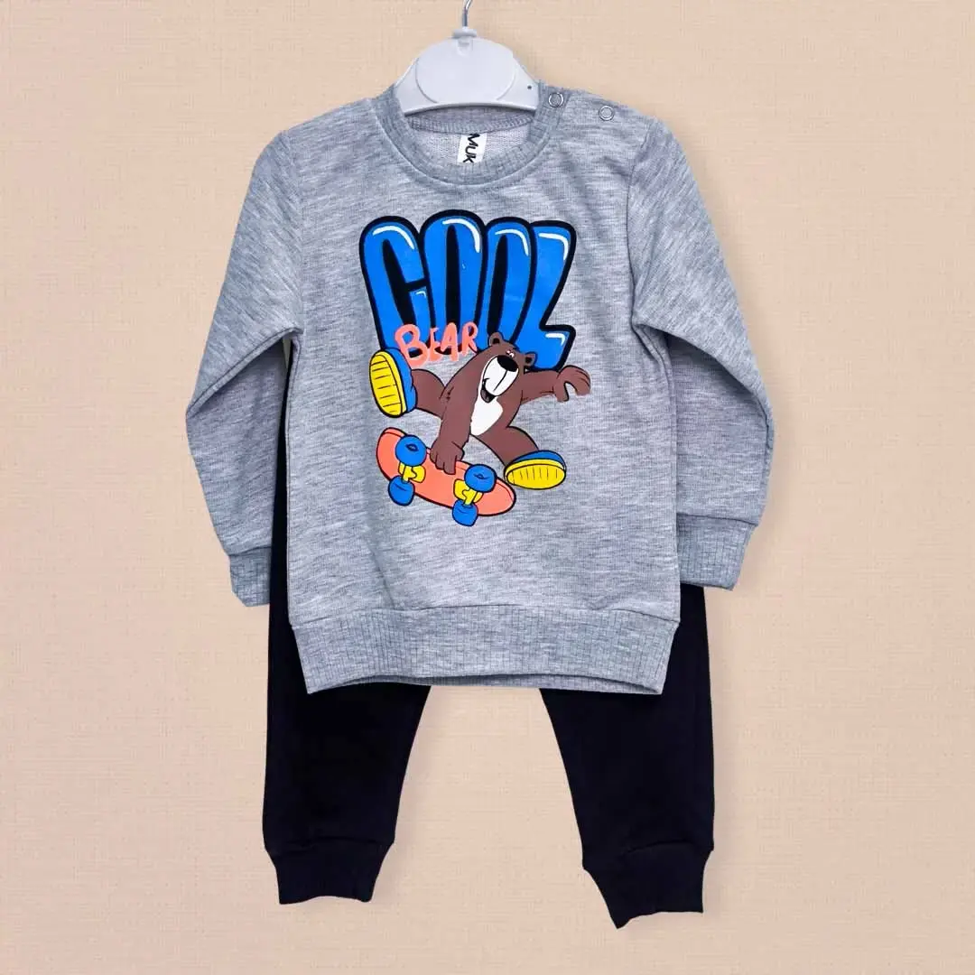 Комплект 2ка Mukko свитшот + штаны Cool Bear Серый