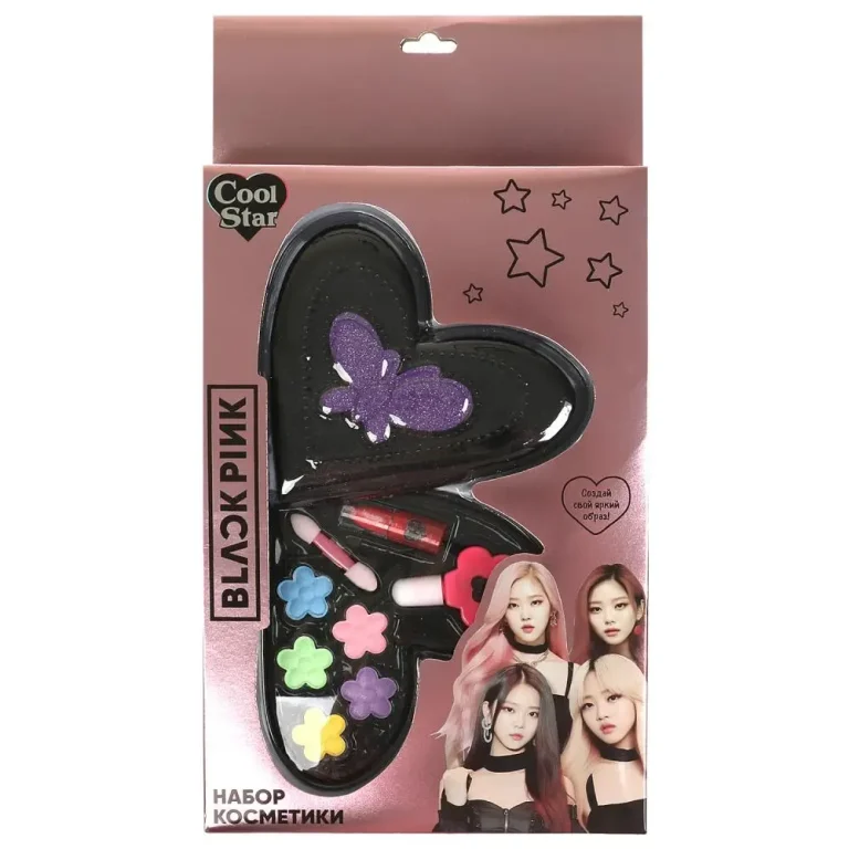 Набор косметики Cool Star Black Pink сердечко