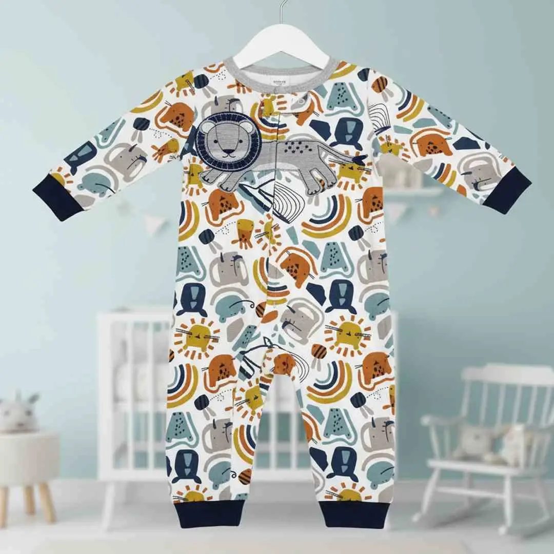 Слип Carter’s без ножек Лев Белый