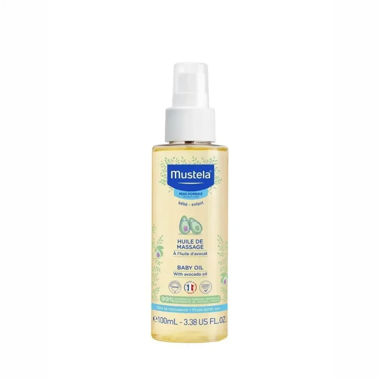 Массажное масло нормальная кожа Mustela 100мл