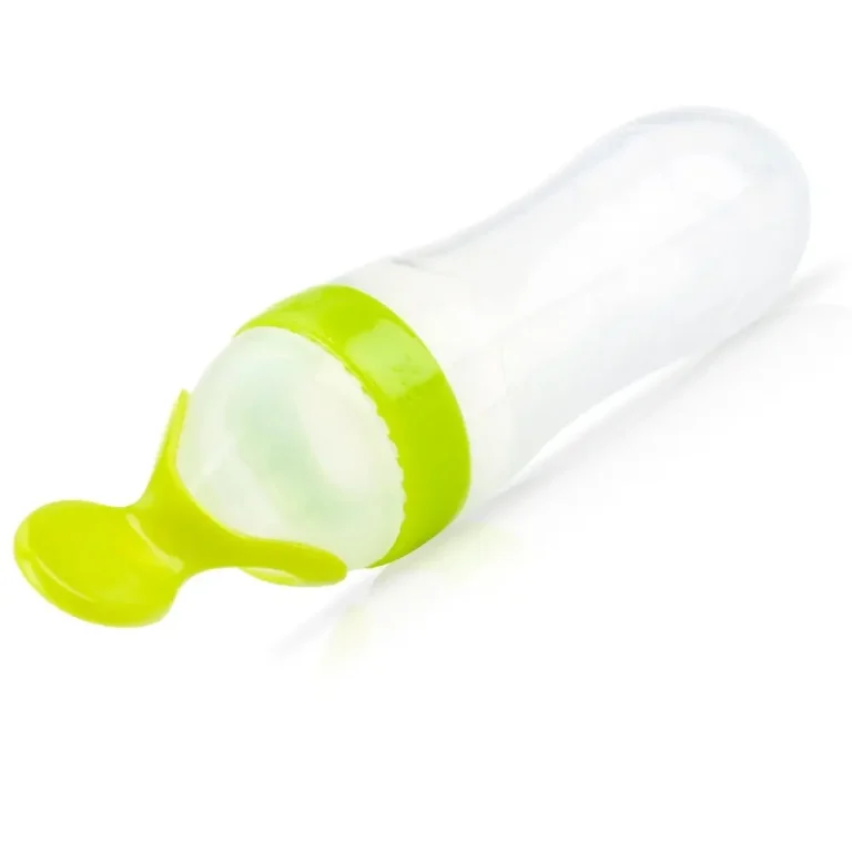 Nuby Детская бутылочка-ложка для введения прикорма Squeeze Spoon (XS-XL) 3+ мес