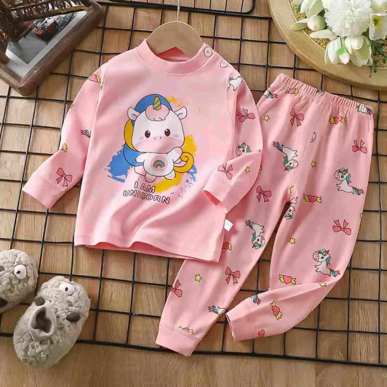 Детская пижама Babys Единорог Розовый