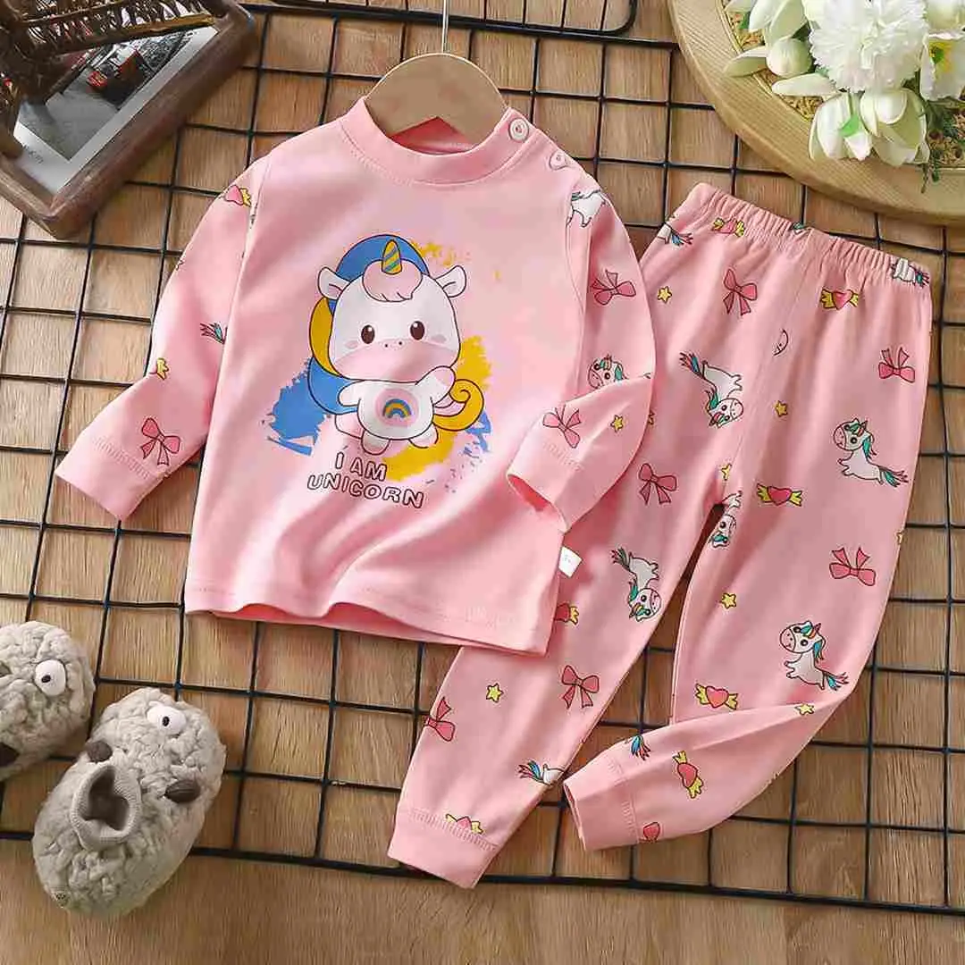 Детская пижама Babys Единорог Розовый