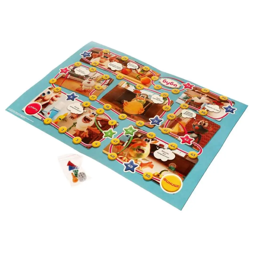Настольная игра-ходилка Умные игры буба 5+ лет