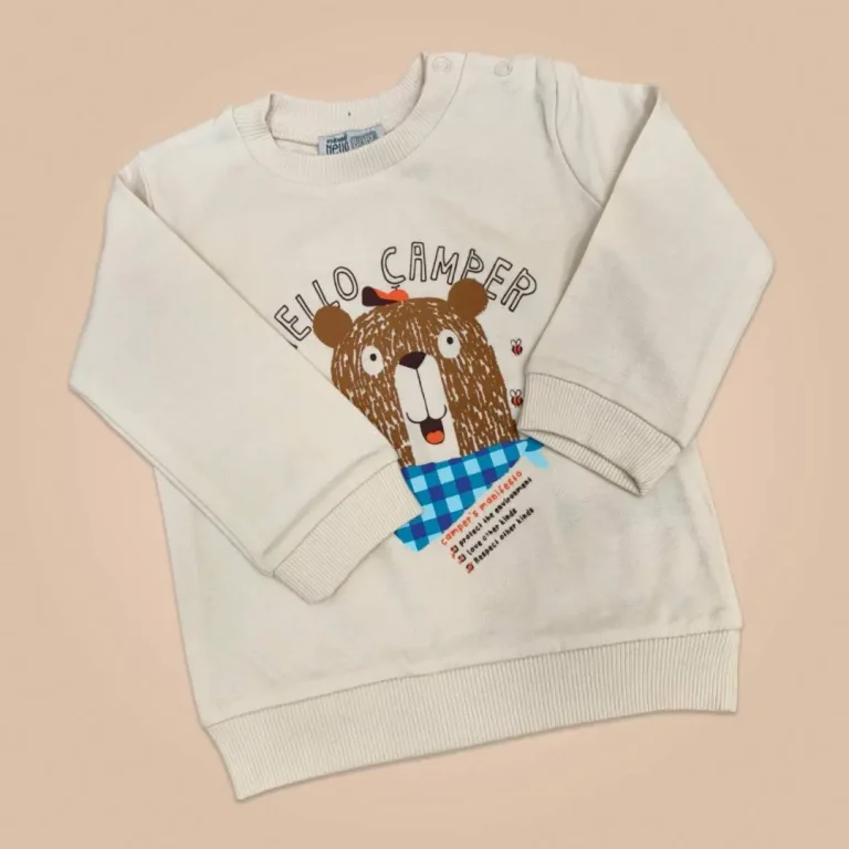 Свитшот Hello Baby Медвежонок Camper