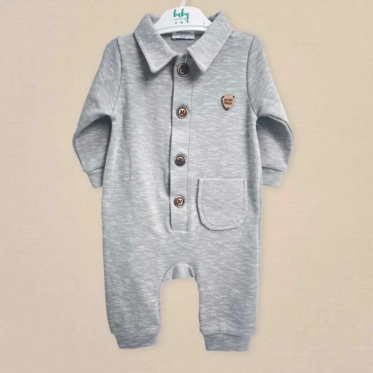 Слип Baby fou на пуговках с кармашком