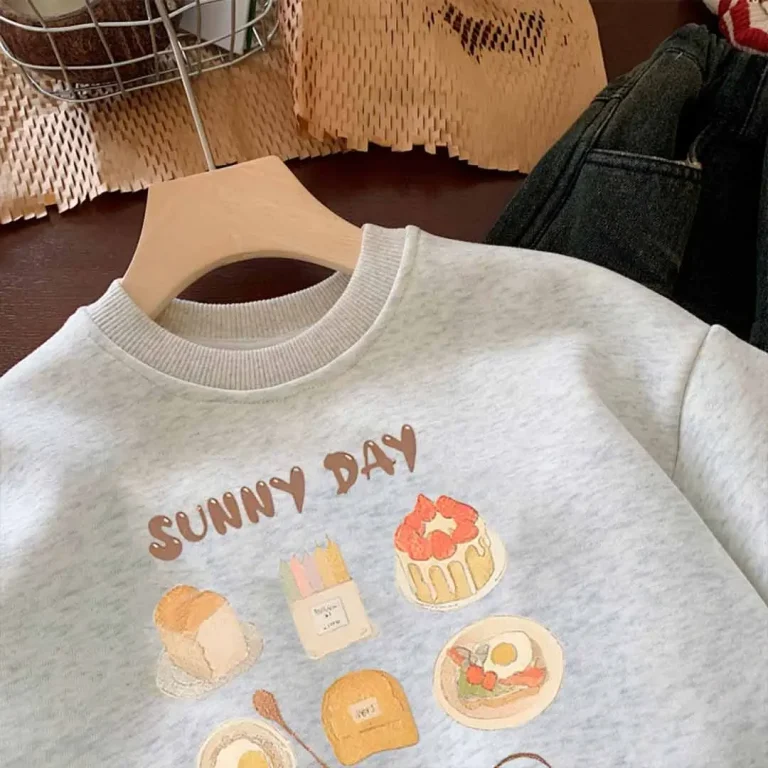 Свитшот Dingdong Sunny day Серый