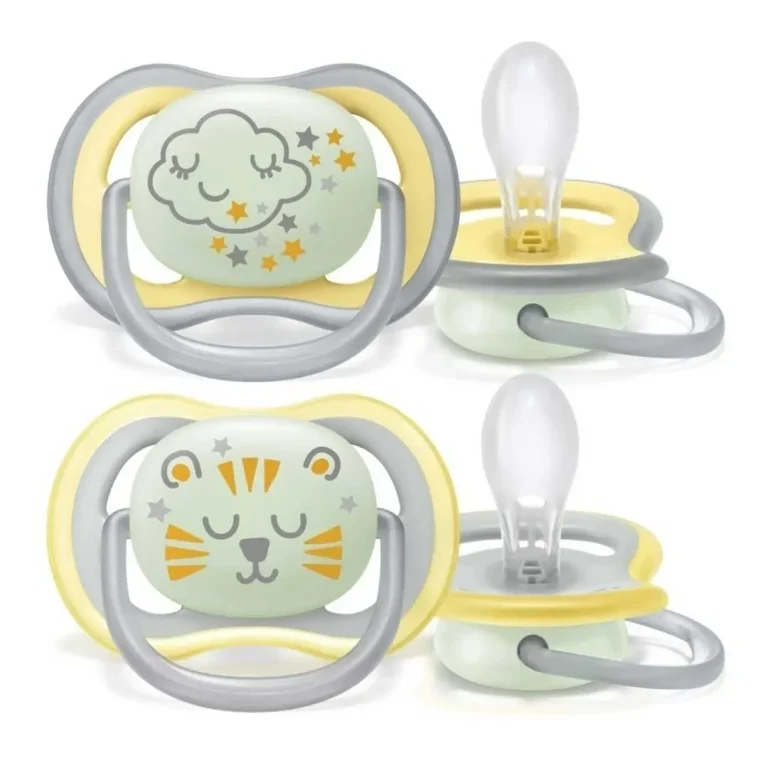 Пустышка Philips Avent Ultra Air Nighttime Звездный тигренок 18+ мес 2 шт