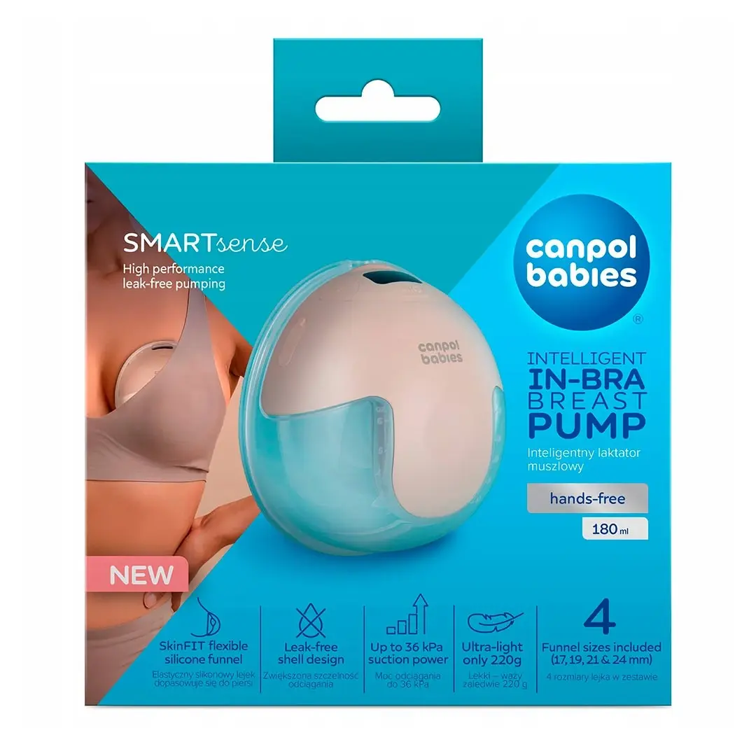 Электрический молокоотсос Canpol Babies Smart Sense