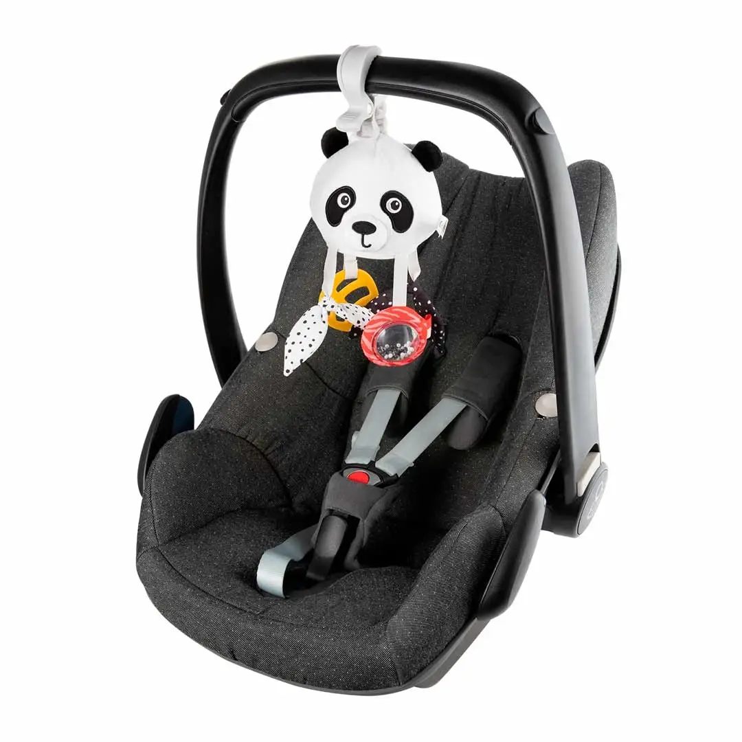 Мягконабивная игрушка подвеска Canpol Babies панда для коляски 0+ мес в коробке