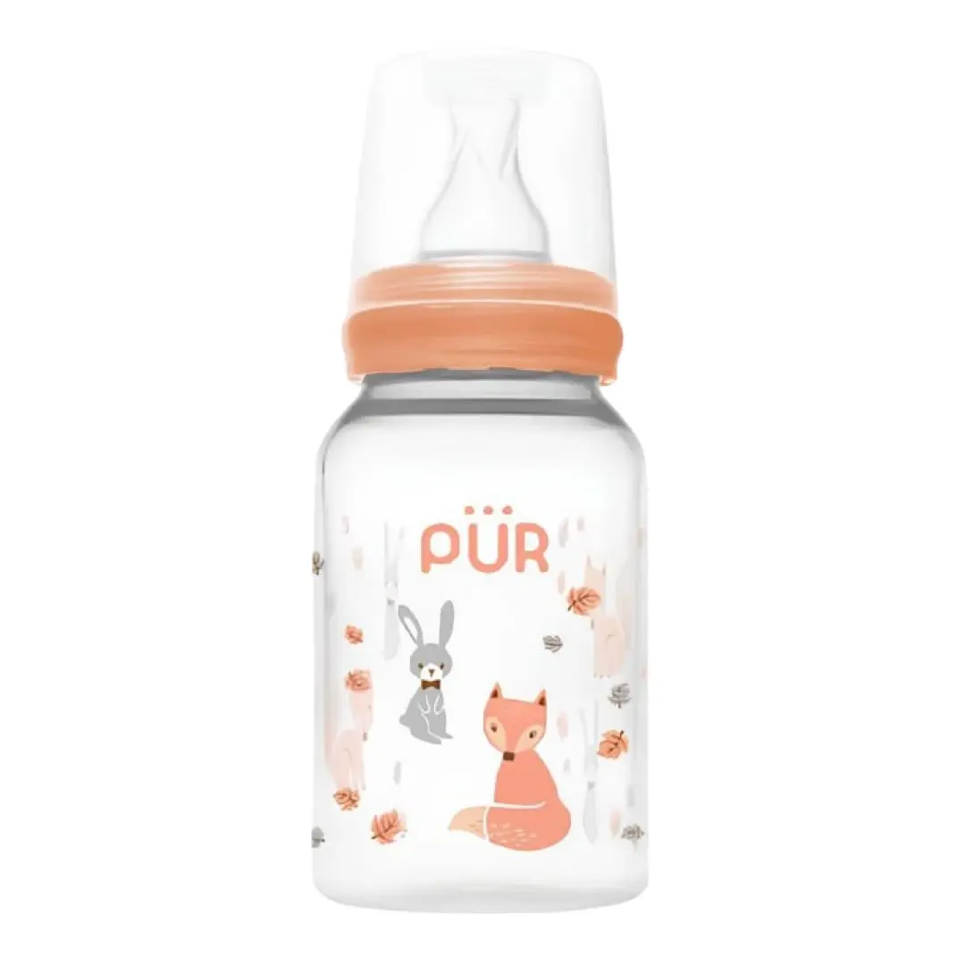 Бутылочка Pur Classic с тонким горлышком 125 мл 3+ мес