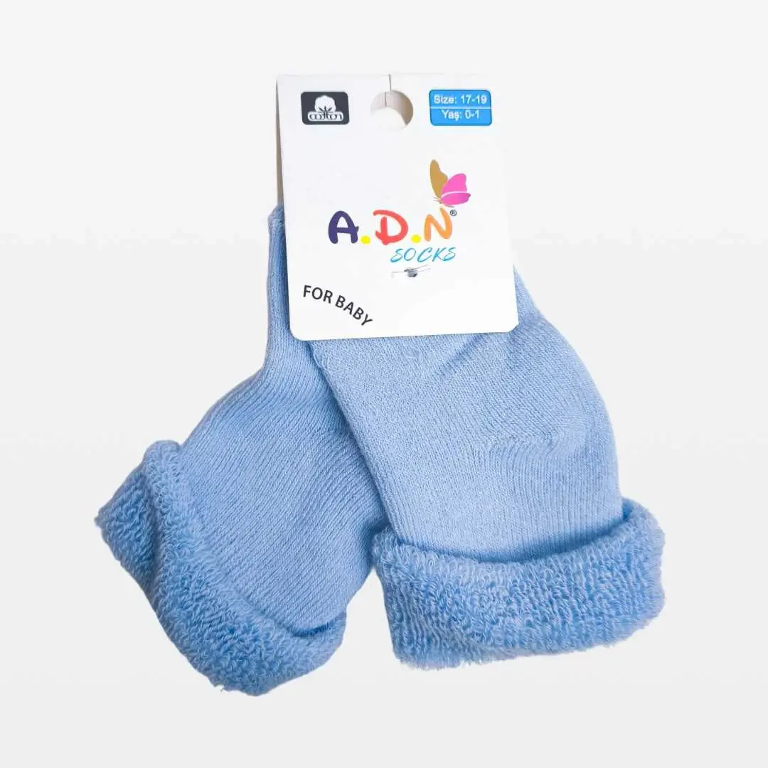 Носки A.D.N Socks Однотонные Голубой