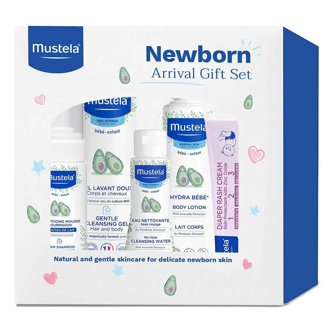 Подарочный набор Mustela для новорождёного 5 в 1