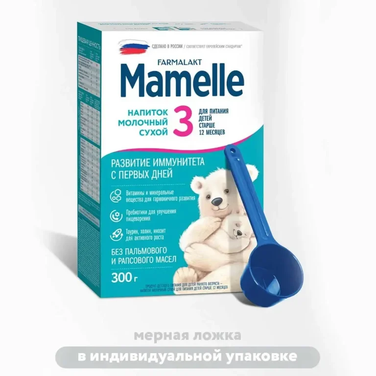 Сухая молочная смесь Mamelle 3 300 гр 12+мес